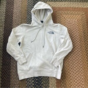 The North Face Cream/Beige Hoodie in Size L